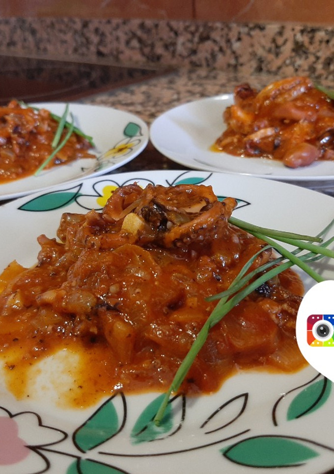 Una foto de Pulpitos con sofrito