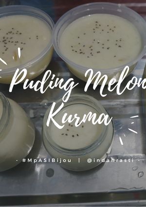 Foto resep Puding Melon Kurma Mpasi 11m+