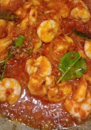 Foto resep Sambel udang pedas