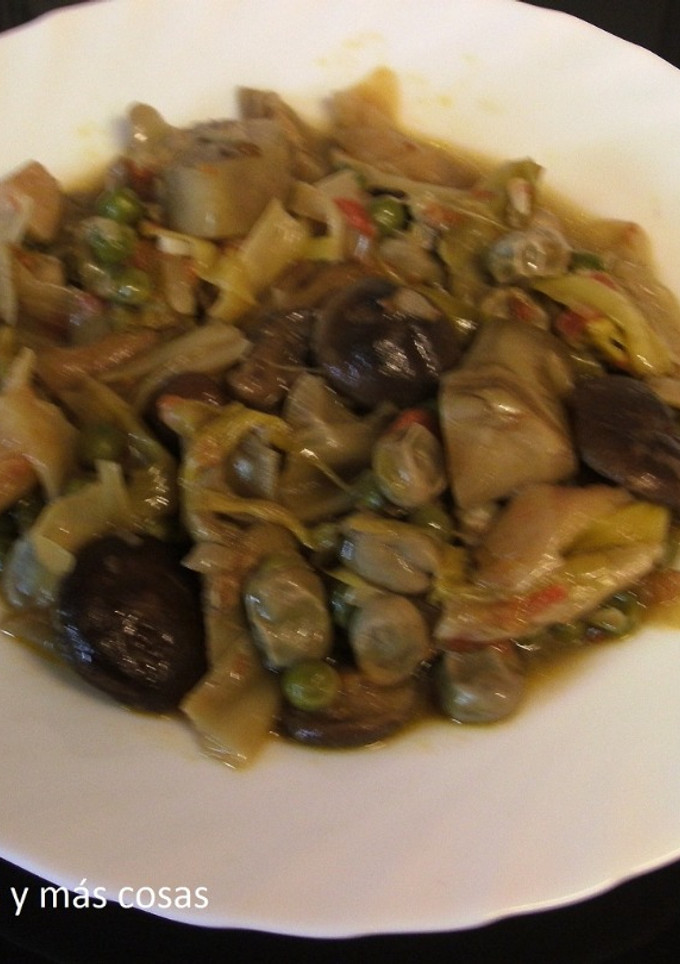 Una foto de Guiso de verduras