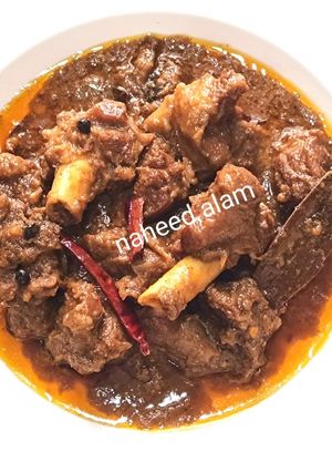 A picture of Khada Masala Gosht.