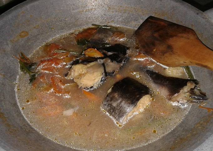 Sup ikan patin jahe pedas