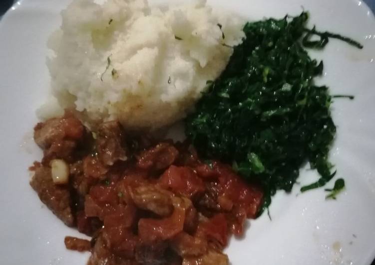 Recipe of Speedy Ugali beef