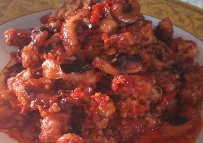 Sambel gurita lezatos