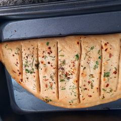 A picture of Cheesy Garlic Bread.