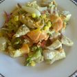Pollo salteado con verduras