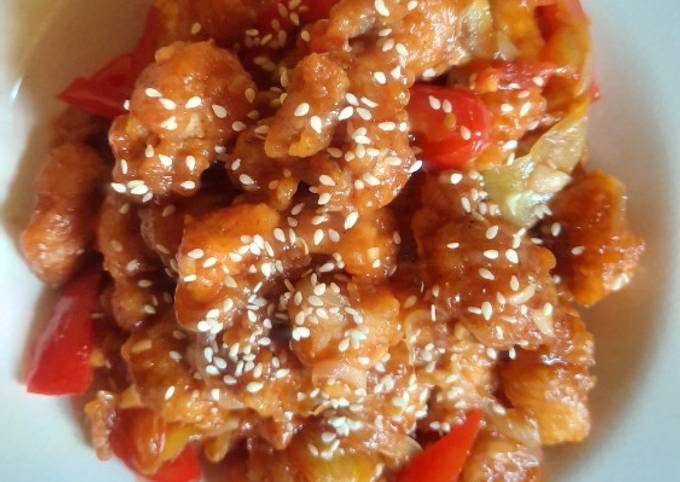 Cara Gampang Membuat Ayam Goreng Tepung Asam Manis yang Lezat