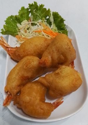 รูปของ กุ้งชุปแป้งทอด
