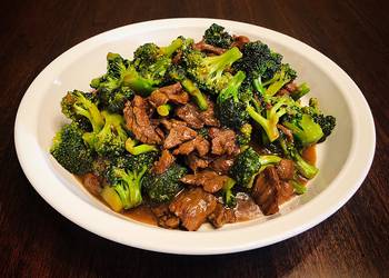 How to Make Yummy Sauted Broccoli and Beef with Sesame Gravy