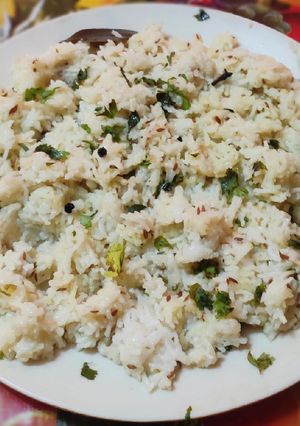 A picture of Jeera Rice Pilaf.
