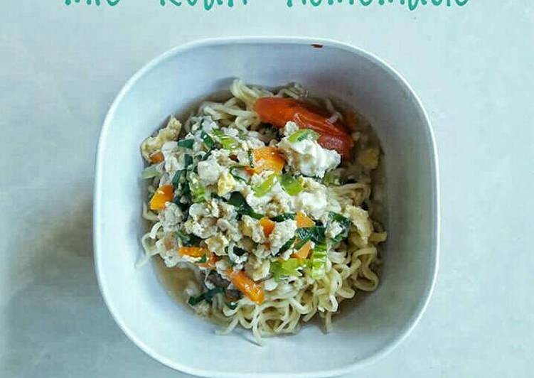 Mie kuah homemade (menu balita 26bulan)