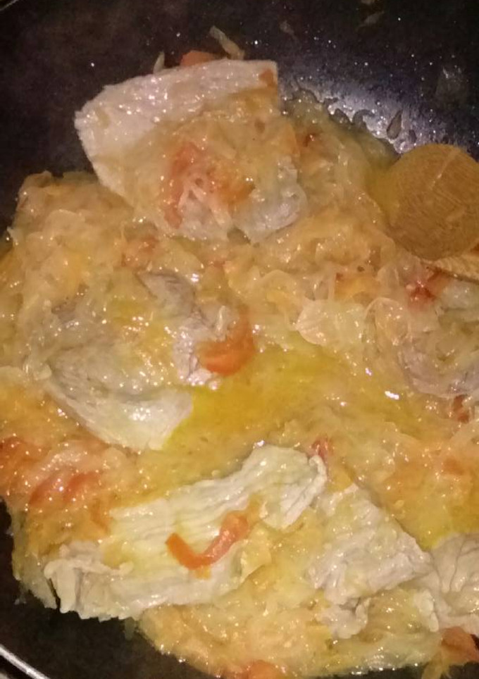 Una foto de Bifes a la criolla