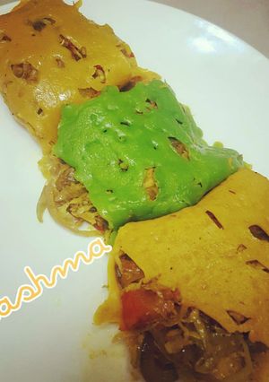 A picture of Stuffed Crepe net.