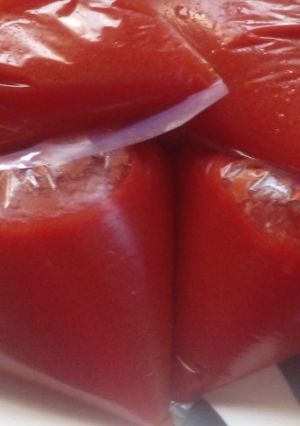 صورة لوصفة صلصه الطماطم🍅🍅🍅
