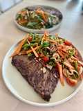 Spicy Indonesian Steak Salad with Peanuts