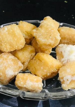 A picture of Khurma (Sweet Fried Biscuits).
