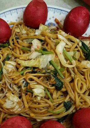 Foto resep Mie Ulang Tahun vege