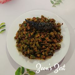 A picture of Beans Palya.