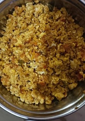 A picture of Egg bhurji.