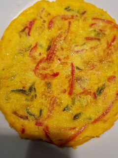 Una foto de Tortilla de pimientos