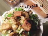 سلطة بالتويست المحمص