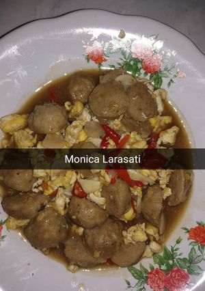 Foto resep Bakso saus tiram