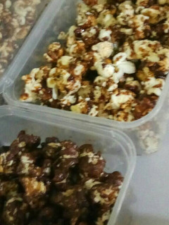 Foto resep Nutella&caramel popcorn corn