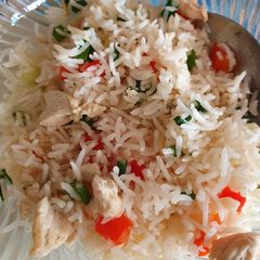 A picture of Healthy Choice Fried rice.