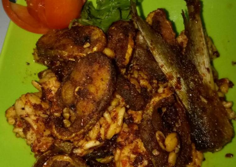 Sambal ikan bandeng tanpa cabut duri