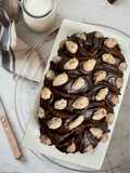 Plumcake alle Banane e Ganache al Cioccolato