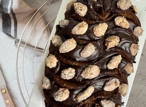 Foto di Plumcake alle Banane e Ganache al Cioccolato
