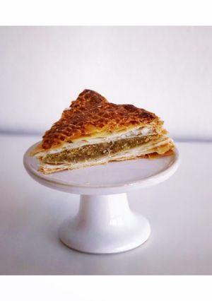 Une photo de Galette aux pistaches
