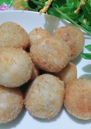 Foto resep Onde-onde anti meledak tepung roti