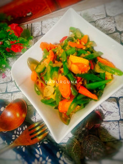 Foto resep Tumis Wortel Buncis Jagung baby