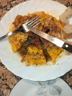 Una foto de Tortilla francesa rellena