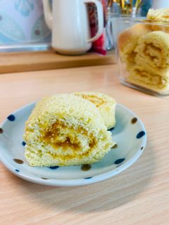 蛋糕捲（原味） ｜過熱水蒸氣烤箱微波爐 的食譜成品照片