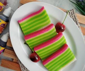 Resep Terbaik Kue Lapis Tepung Beras Takaran Sendok Praktis Enak