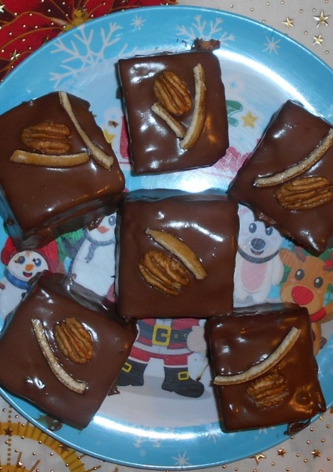 Una foto de Cuadros de chocolate
