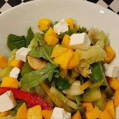 A picture of Refreshing mango salad.