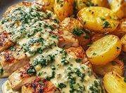 Una foto de curry de pollo