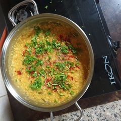 A picture of Traditional Khichdi with secret ingredients.
