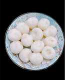 Vải thiều nhồi sữa chua