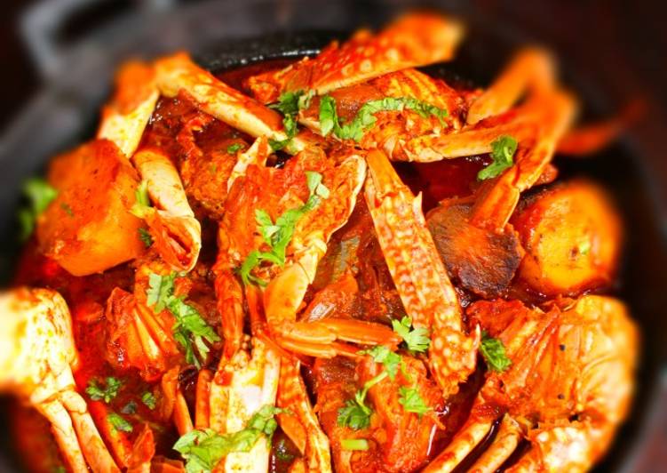 Easiest Way to Prepare Ultimate Crab Curry
