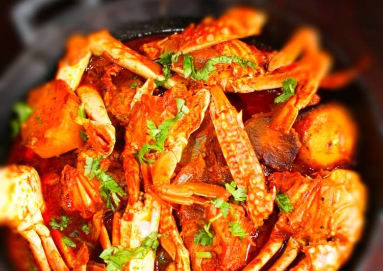 Easiest Way to Prepare Perfect Crab Curry