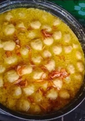 Foto resep Bakso santan ikan belida