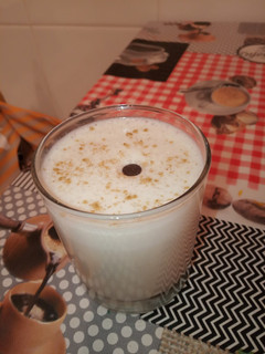 Una foto de Batido de plátano saludable
