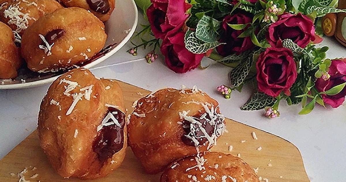 Resep Roti Goreng Kampung Isi Coklat oleh Supartinah Cookpad