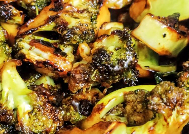 Simple Way to Prepare Any-night-of-the-week Honey Chilli Broccoli in 15 Mins