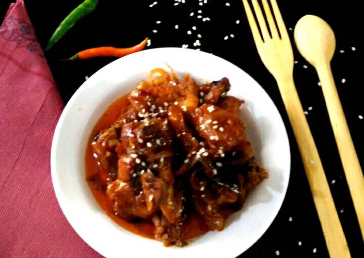 How to Make Quick Sweet and sour chicken