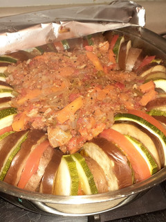Una foto de El famoso Ratatouille, un clásico de las verduras